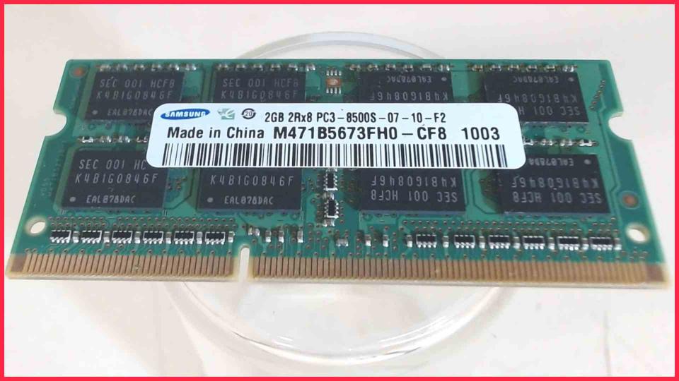 2GB DDR3 Memory RAM Samsung PC3-8500S-07-10-F2 Dell Inspiron 1564