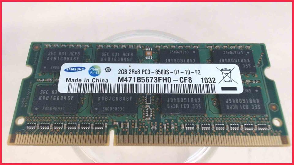 2GB DDR3 Memory RAM Samsung PC3-8500S-07-10-F2 Lenovo B560 -2