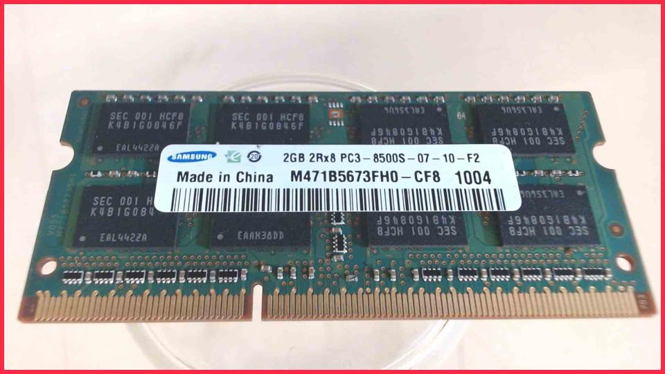 2GB DDR3 Memory RAM Samsung PC3-8500S-07-10-F2 Lenovo G550 2958 -4