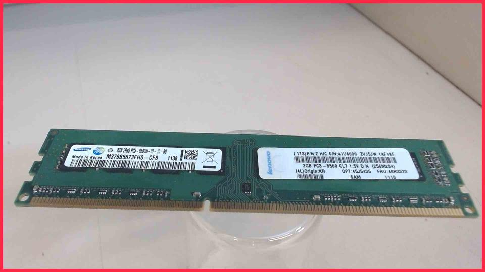 2GB DDR3 Arbeitsspeicher RAM Samsung PC3-8500U-07-10-B0 HP Z220 SFF Workstation