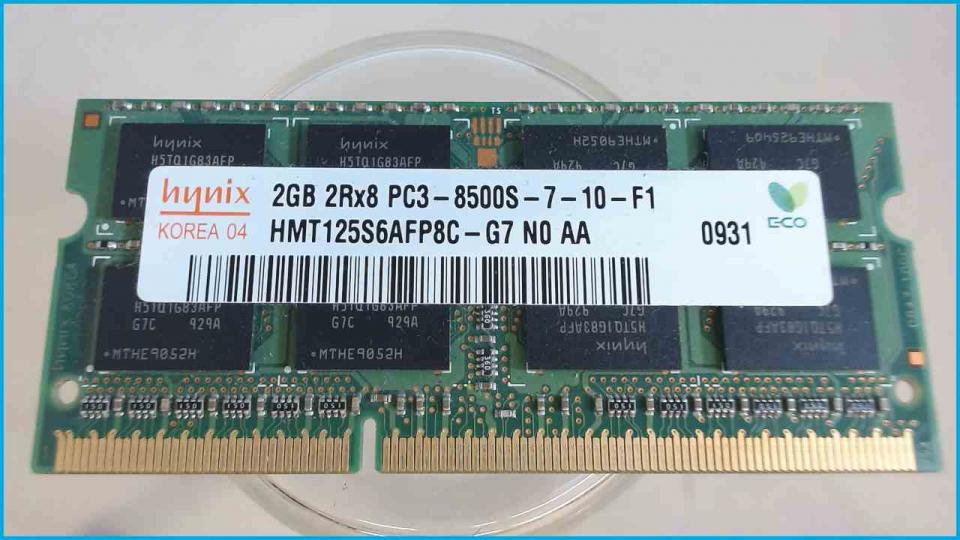 2GB DDR3 Memory RAM hynix PC3-8500S-7-10-F1 Clevo Terra W258HPQ