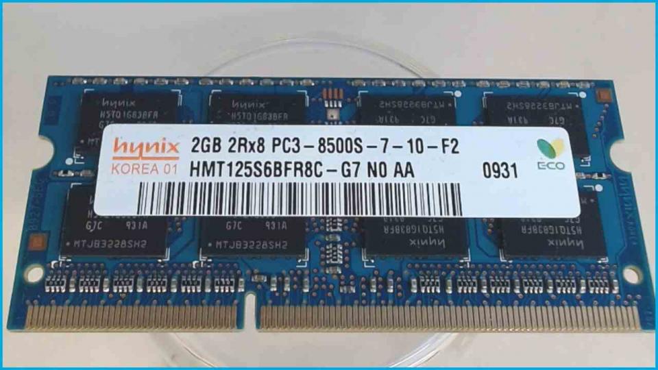 2GB DDR3 Memory RAM hynix PC3-8500S-7-10-F2 Vaio VPCCW1S1E PCG-61111M