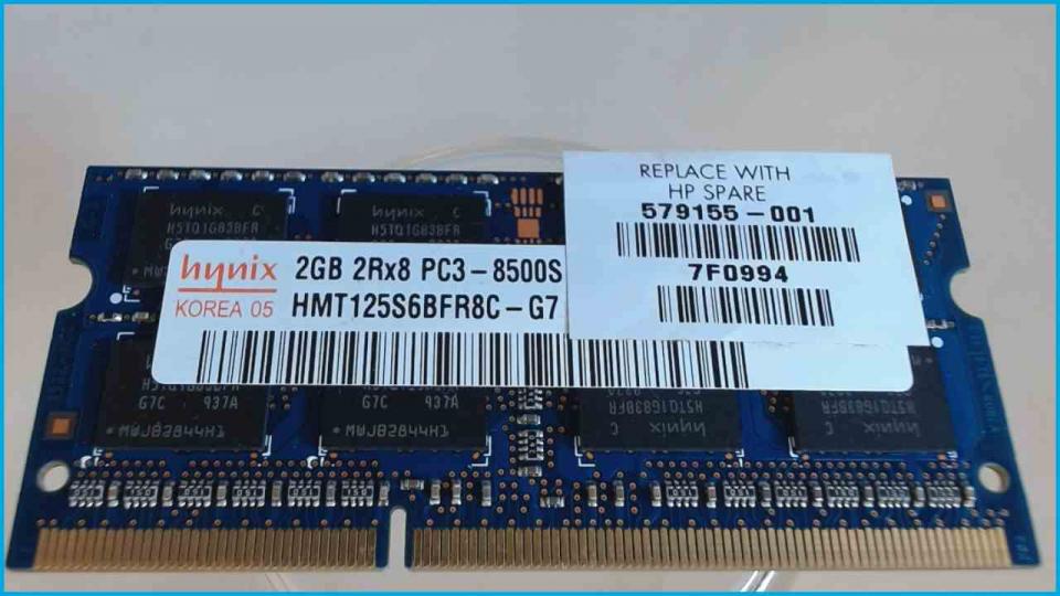 2GB DDR3 Memory RAM hynix PC3-8500S HP Pavilion dv7-6b03sg TPN-W105