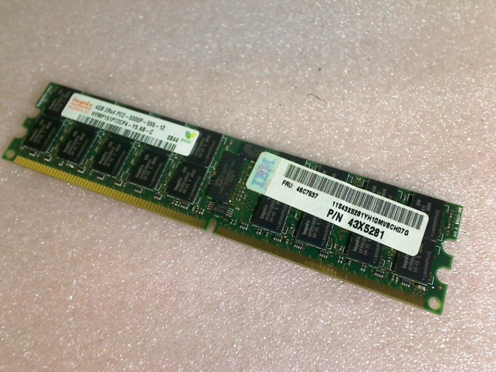 4GB DDR2 FRU: 46C7537 43X5281 Dell PowerEdge SC 1435 GQYJD4J
