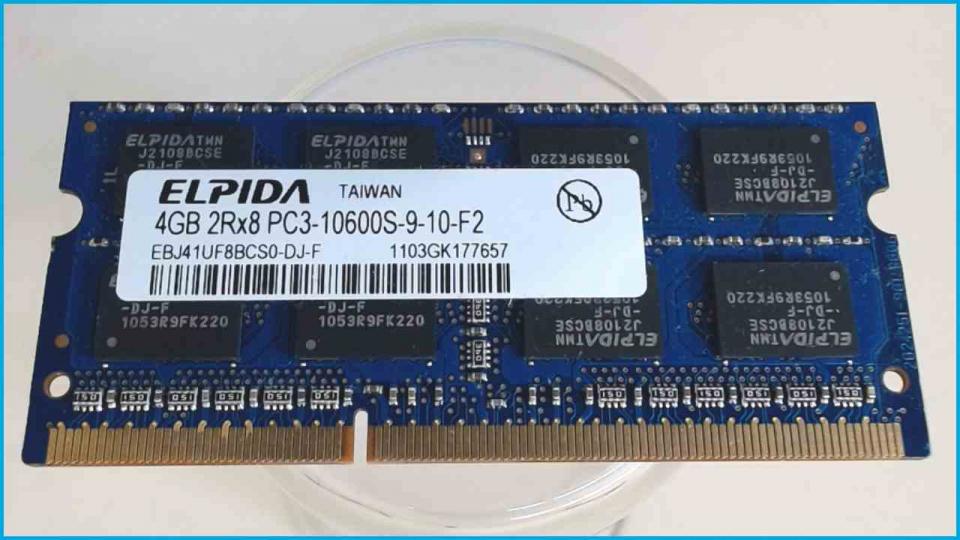 4GB DDR3 Memory RAM ELPIDA PC3-10600S-9-10-F2 Asus A53S
