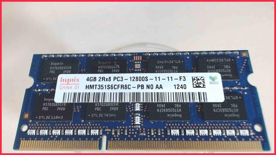 4GB DDR3 Memory RAM Hynix PC3-12800S Toshiba Satellite Pro C870-1EV
