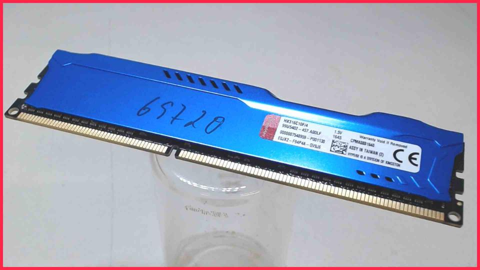 4GB DDR3 Memory RAM HyperX PC3-12800 Packard Bell imedia S2185