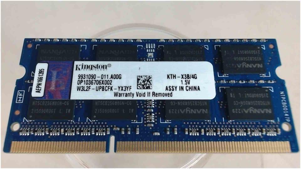4GB DDR3 Memory RAM Kingston KTH-X3B/4G HP EliteBook 8560w