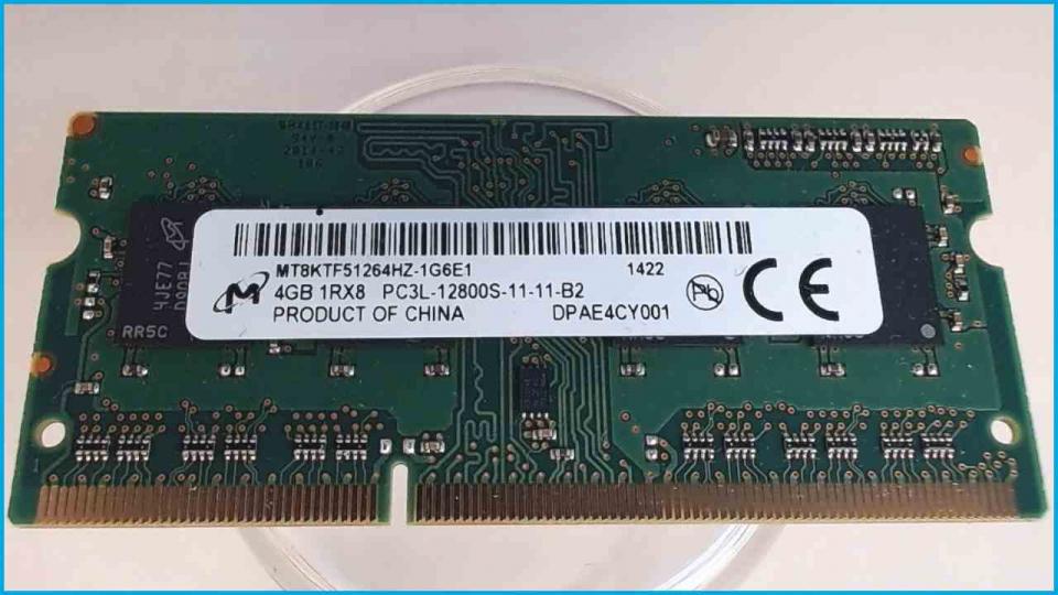 4GB DDR3 Memory RAM Micron PC3L-12800S-11-11-B2 Lenovo G50-45 80E3
