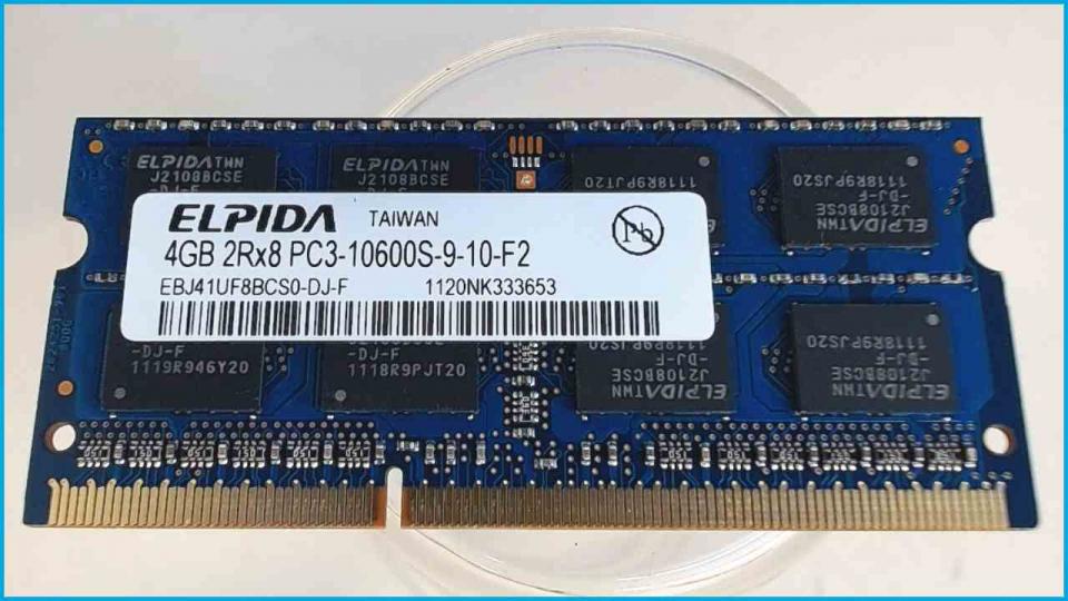4GB DDR3 Memory RAM PC3-10600S-9-10-F2 Asus X53SV-SX177V