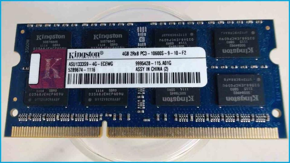 4GB DDR3 Memory RAM PC3-10600S-9-10-F2 EasyNote MS2291 LM91-RB