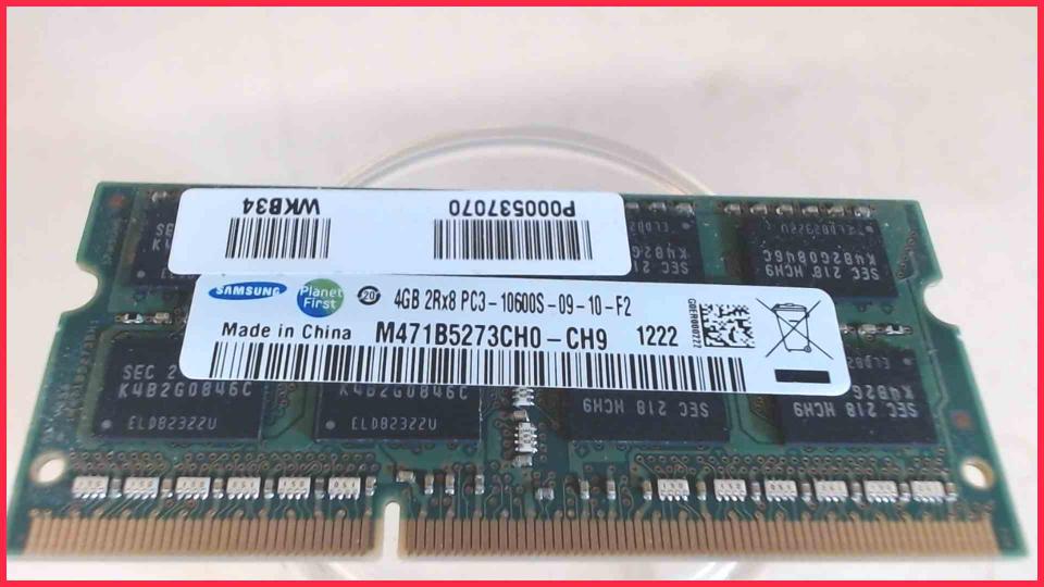 4GB DDR3 Memory RAM Samsung PC3-10600S Toshiba Satellite C855-111