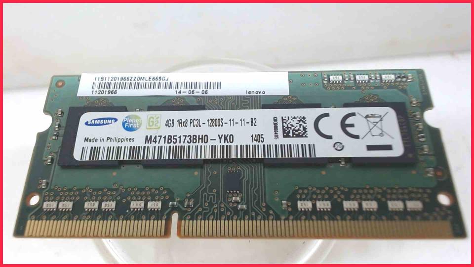 4GB DDR3 Memory RAM Samsung PC3L-12800S-11-11-B2 Lenovo G710 20252 i5