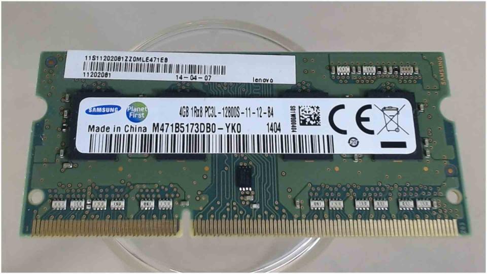 4GB DDR3 Memory RAM Samsung PC3L-12800S-11-12-B4 Lenovo G710 20252 i3
