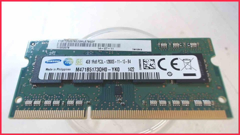 4GB DDR3 Memory RAM Samsung PC3L-1280S-11-12-B4 Lenovo G700 20251
