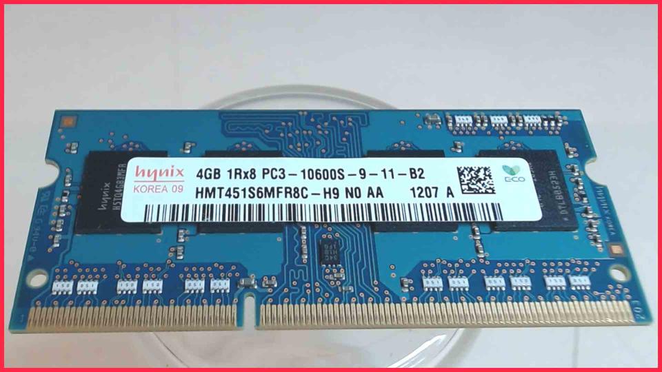 4GB DDR3 Memory RAM hynix PC3-10600S-9-11-B2 Asus R751L