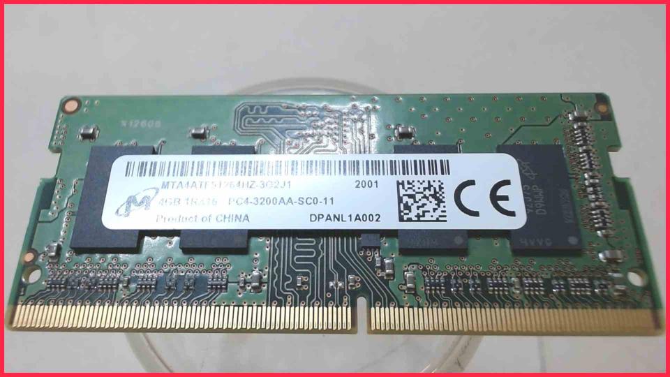 4GB DDR4 Memory RAM Micron PC4-3200AA-SC0-11 HP 15s-fq5333ng