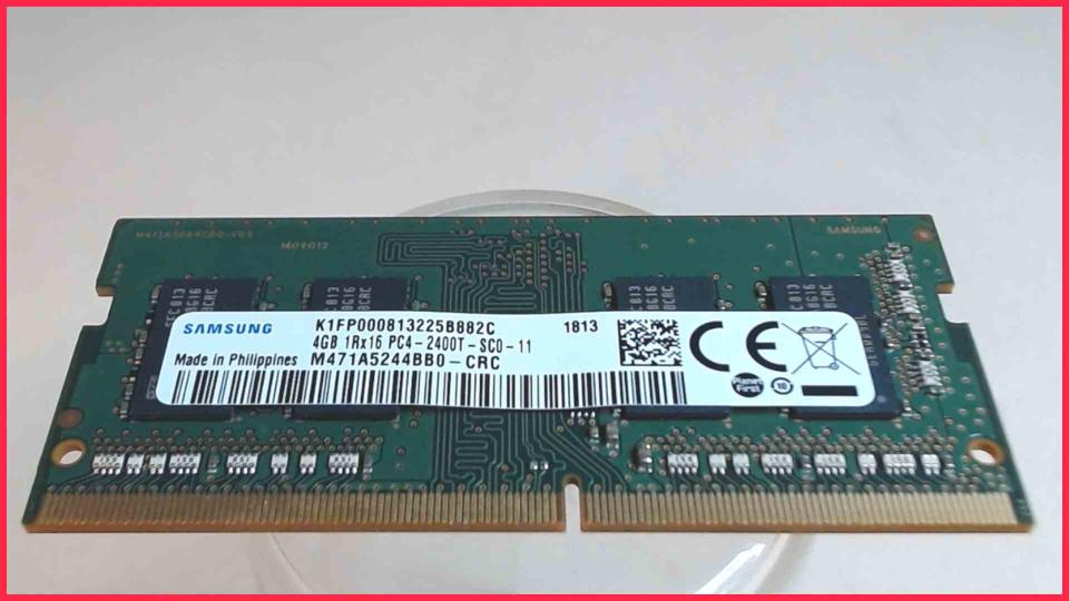 4GB DDR4 Memory RAM Samsung PC4-2400T-SC0-11 HP 17-bs530ng