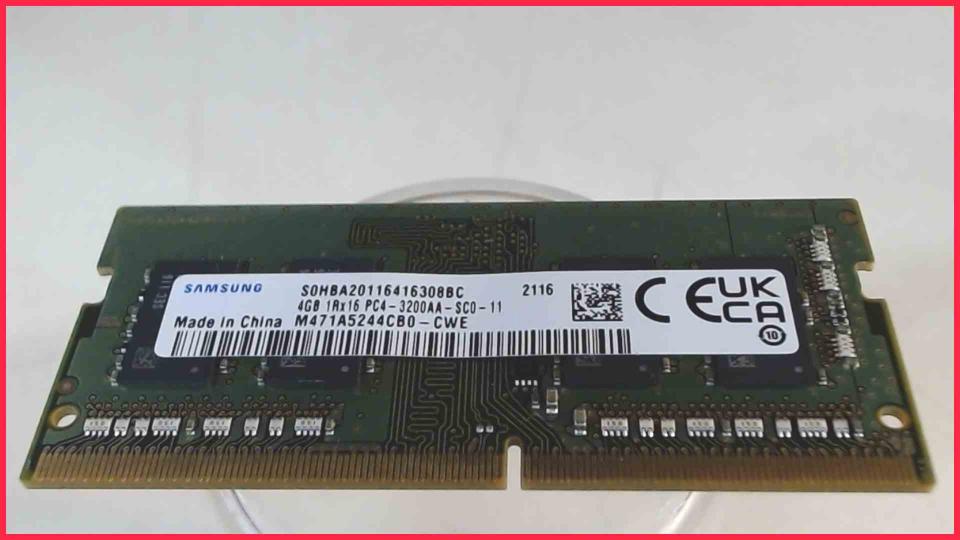 4GB DDR4 Memory RAM Samsung PC4-3200AA-SC0-11 Lenovo Ideapad 3 15ITL05