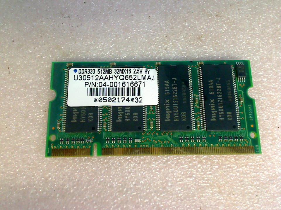 512MB DDR Memory RAM DDR333 32MX16 2.5V HY Asus A3E-8032P