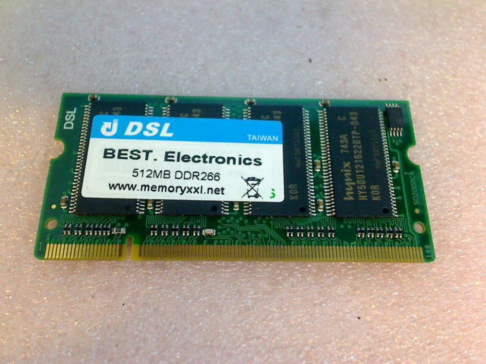 512MB DDR Memory RAM DSL 266 Maxdata Vision 4000T N34BS1