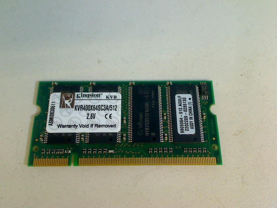 512MB DDR Memory RAM Kingston KVR400X64SC3A/512 FSC Amilo L7300