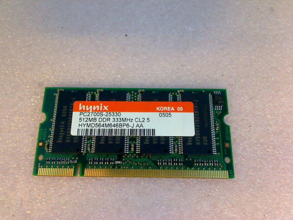 512MB DDR Memory RAM PC2700S-25330 Hynix Sony VGN-FS195VP PCG-791M