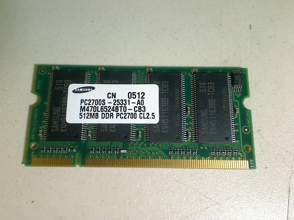 512MB DDR Memory RAM PC2700S-25331-A0 IBM ThinkPad R50e 1834-J8G