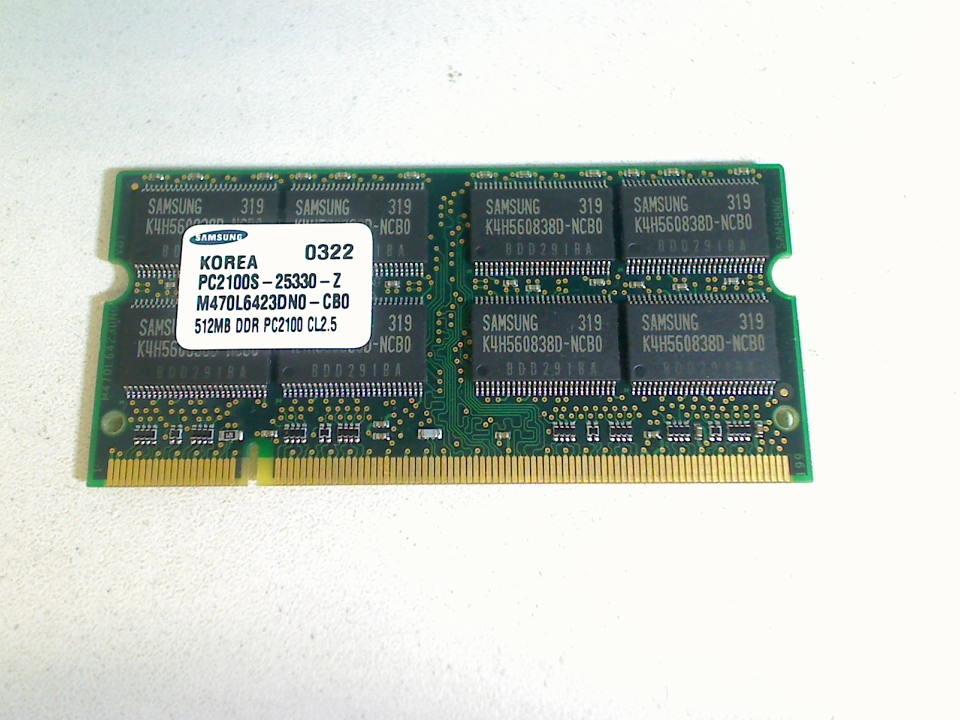 512MB DDR Memory RAM Samsung PC2100S-25330-Z Amilo-A CY26 A7600