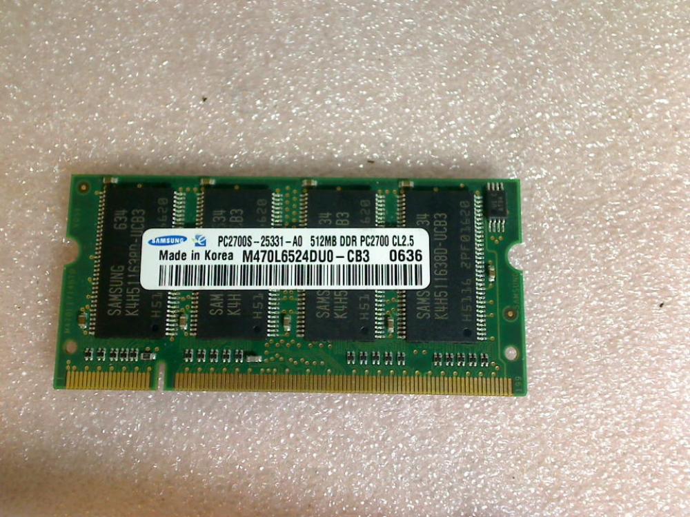 512MB DDR Memory RAM Samsung PC2700-25331-A0 Asus M2400N