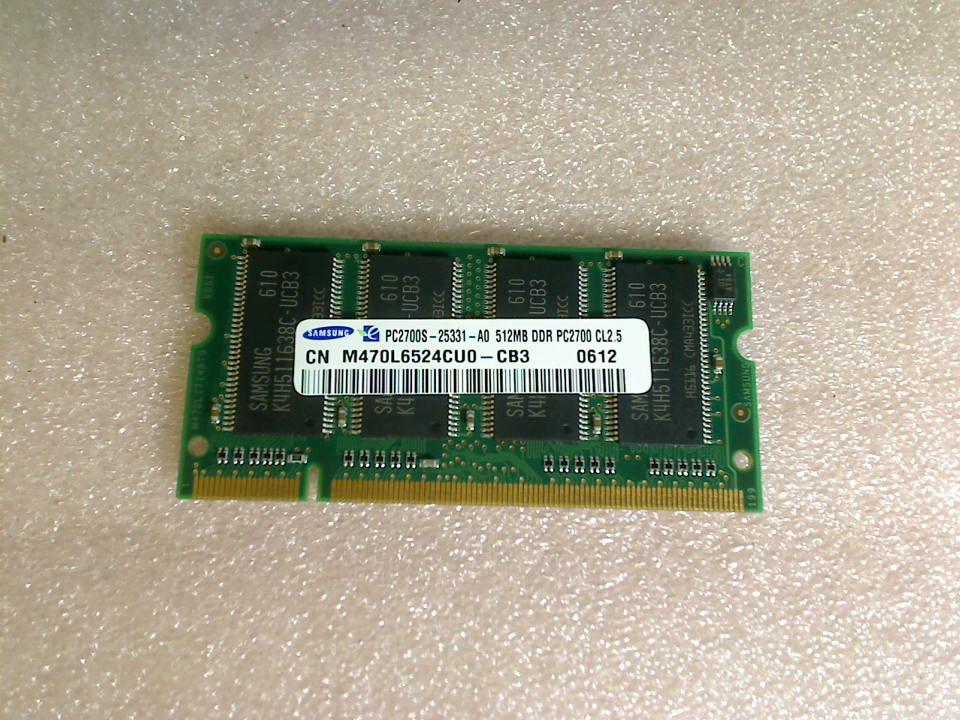 512MB DDR Memory RAM Samsung PC2700S-25331-A0 Sony VGN-A115B PCG-8Q8M