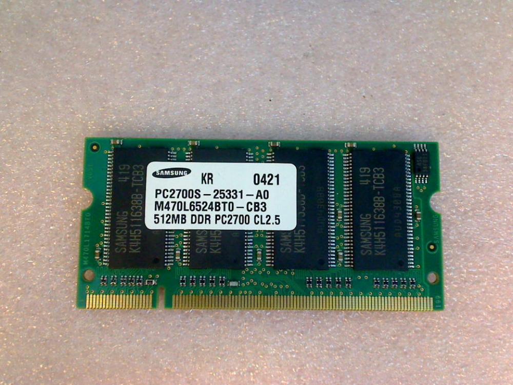 512MB DDR Memory RAM Samsung PC2700S HP Compaq nx7010 PP2080 -1