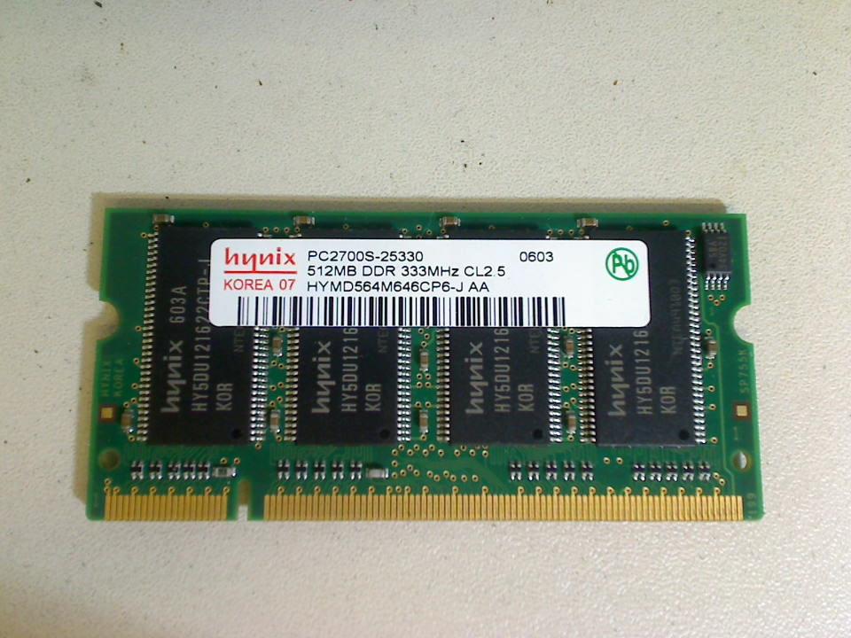 512MB DDR Memory RAM hynix PC2700S-25330 Gericom Blockbuster 1480