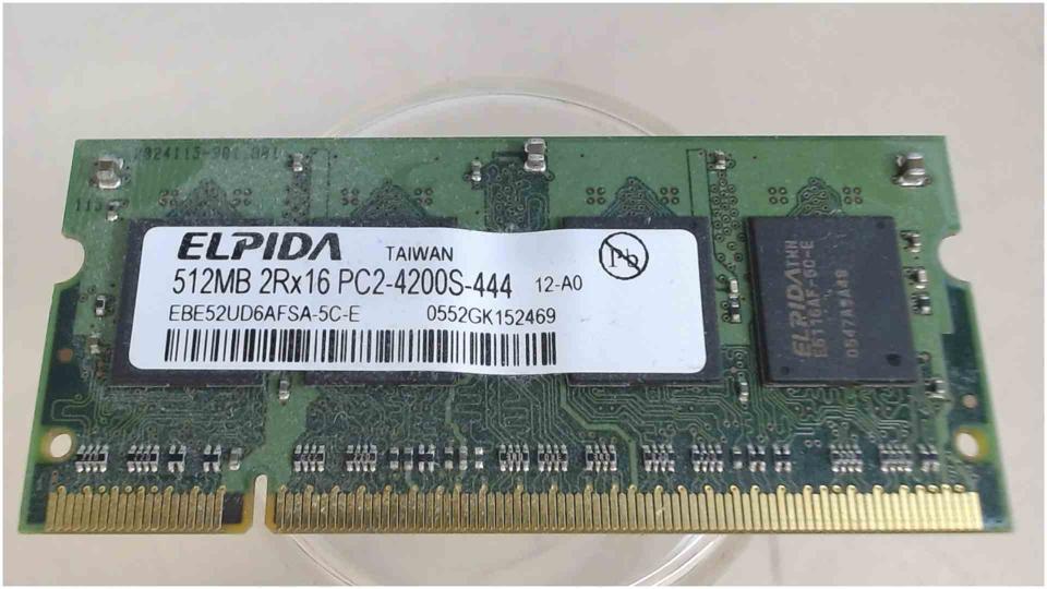 512MB DDR2 Memory RAM Elpida PC2-4200S-444 ThinkPad T43 1871