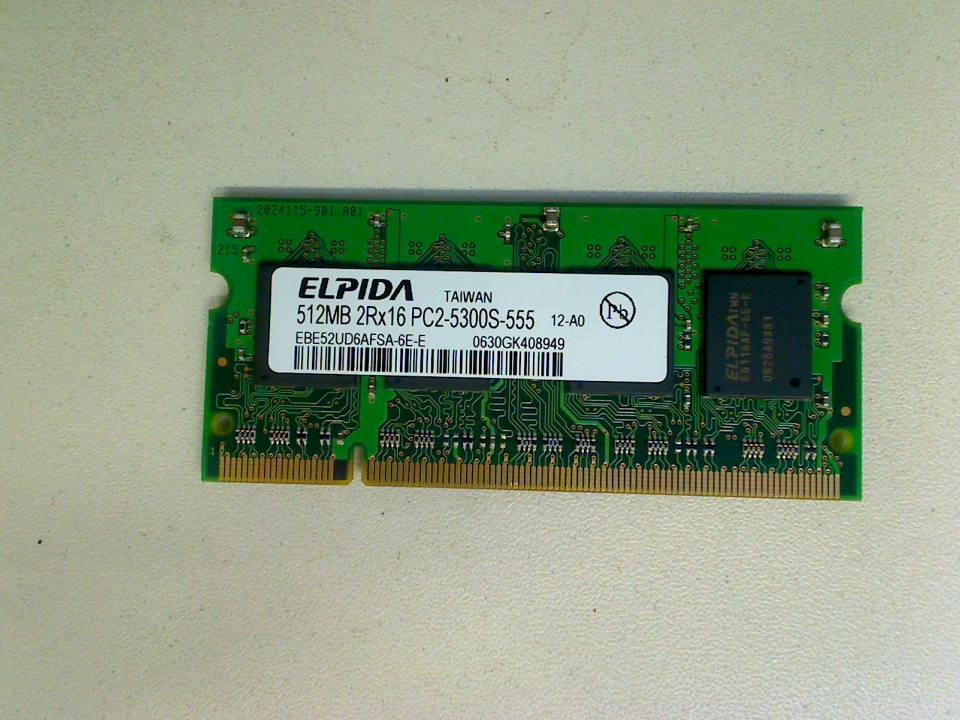 512MB DDR2 Memory RAM Elpida PC2-5300S-555 IBM ThinkPad R60 9456