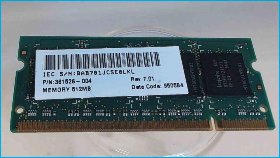512MB DDR2 Memory RAM PC2-4200S-444-12 361526-004 Belinea PTT51