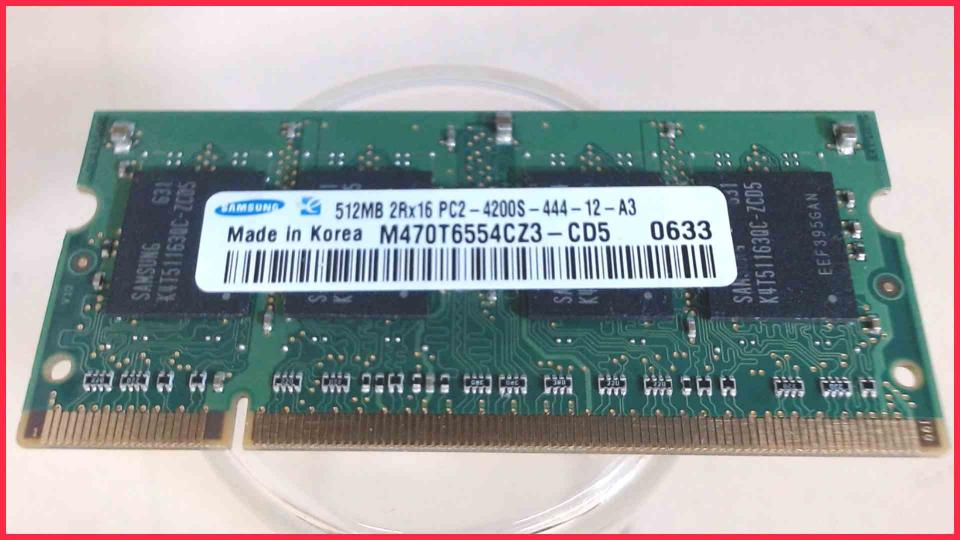 512MB DDR2 Memory RAM PC2-4200S-444-12-A3 Samsung NP-R60S Plus -2