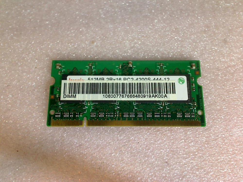 512MB DDR2 Arbeitsspeicher RAM PC2-4200S-444-12 Fujitsu Amilo Li 1720 MS2199