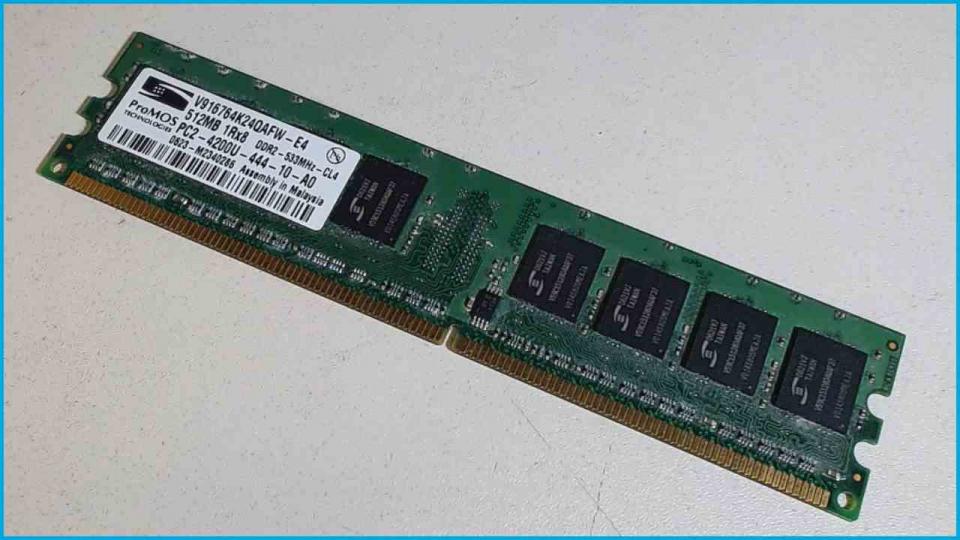 512MB DDR2 Memory RAM PC2-4200U-444-10-A0 ProMOS V916764K24QAFW-E4