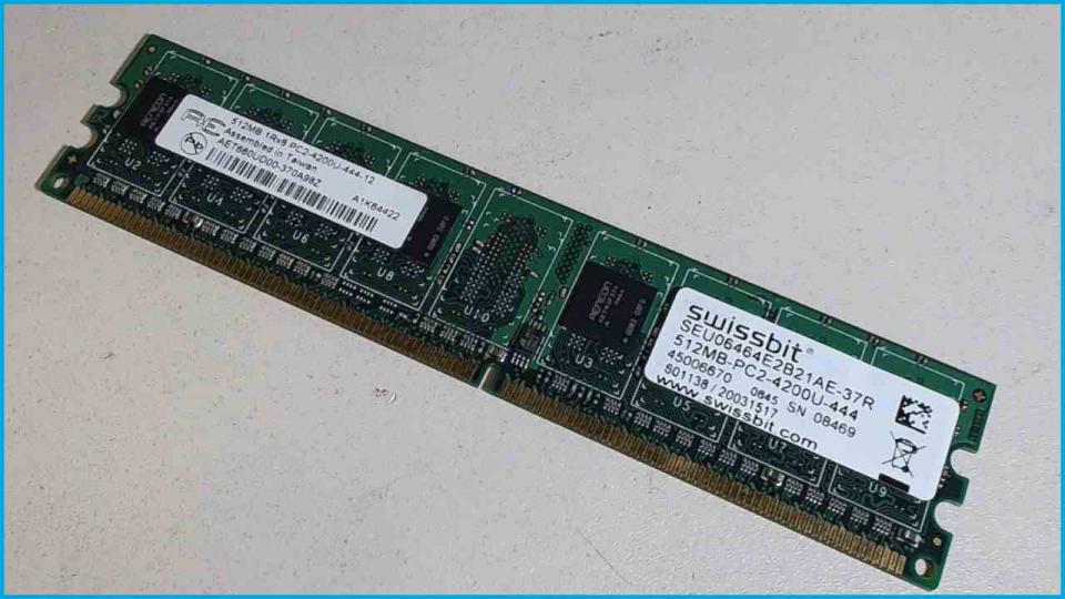 512MB DDR2 Arbeitsspeicher RAM PC2-4200U-444-12 Aeneon AET660UD00-370A98Z