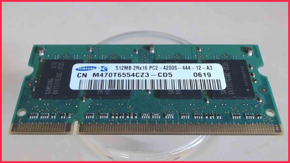 512MB DDR2 Memory RAM Samsung PC2-4200S-444-12-A3 Asus X51R -3
