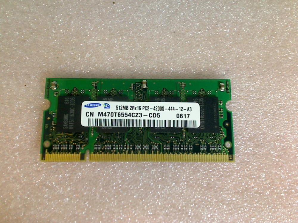 512MB DDR2 Memory RAM Samsung PC2-4200S Toshiba Satellite M70-350
