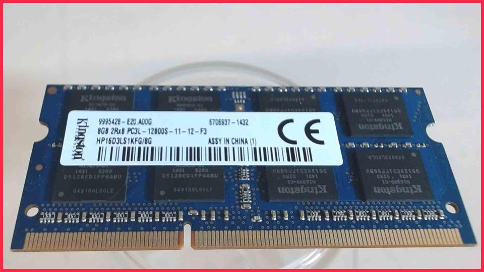 8GB DDR3 Memory RAM Kingston PC3L-12800S-11-12-F3 HP 15-g051ng