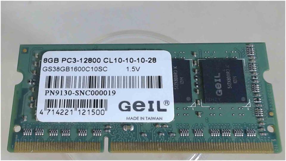 8GB DDR3 Memory RAM PC3-12800 CL10-10-10-2B Lenovo G550 2958 -3