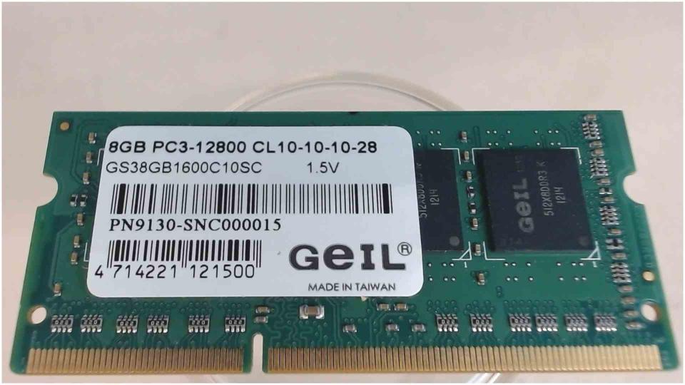 8GB DDR3 Memory RAM PC3-12800 CL10-10-10-2B Lenovo G560E 1050