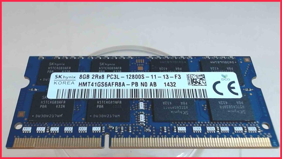 8GB DDR3 Memory RAM hynix PC3L-12800S-11-13-F3 HP Pavilion 15-p121ng