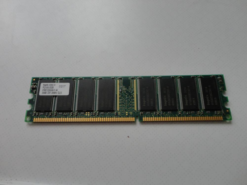 ARBEITSSPEICHER RAM DDR1 266MHZ CL2,5 Acer HYNIX PC2100U 256MB