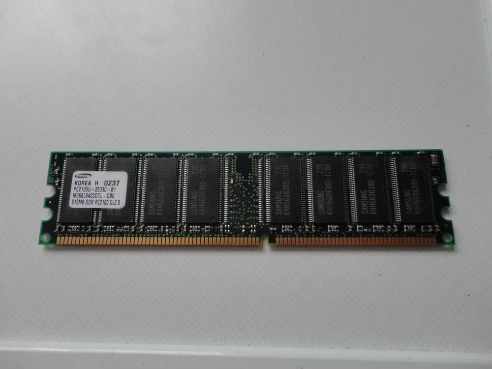 ARBEITSSPEICHER RAM DDR1 Samsung 512MB PC2100U