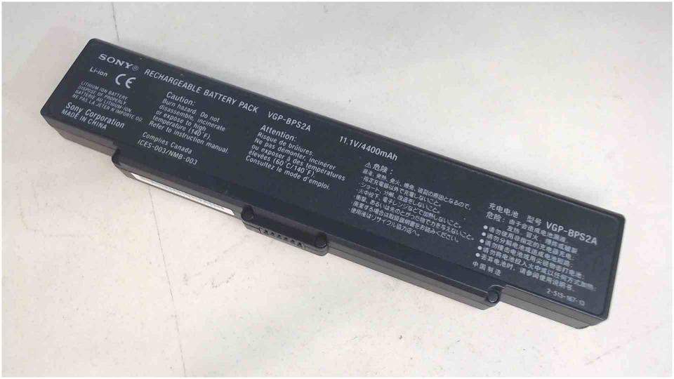 Akku Battery 11.1V 4400mAh VGP-BPS2A Sony Vaio VGN-FS485B PCG-7L1M