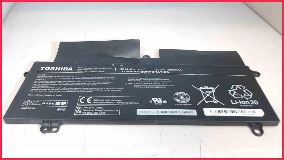 Akku Battery 14.4V 60Wh 3860mAh PA5149U-1BRS Toshiba Tecra Z50-A-164